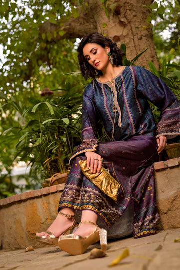 Long silk tunic