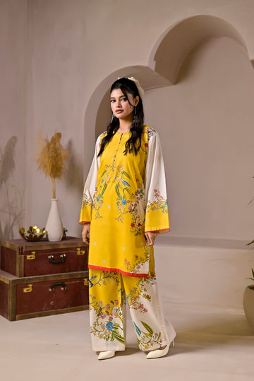 Vibrant yellow cord set